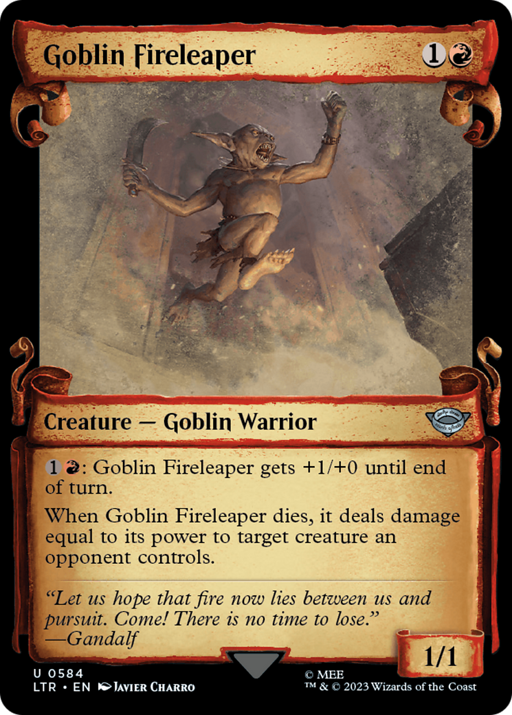 Goblin Fireleaper [The Lord of the Rings: Tales of Middle-Earth Showcase Scrolls] | Devastation Store