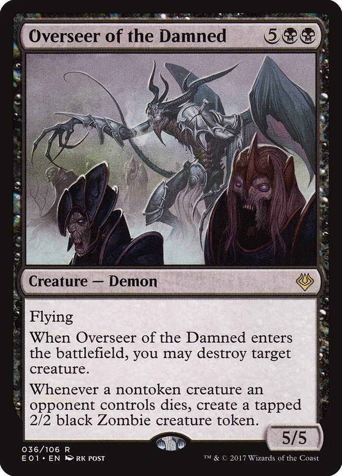Overseer of the Damned [Archenemy: Nicol Bolas] | Devastation Store