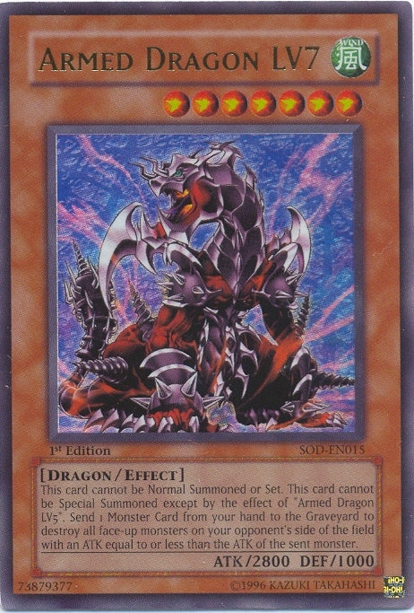 Armed Dragon LV7 [SOD-EN015] Ultra Rare | Devastation Store