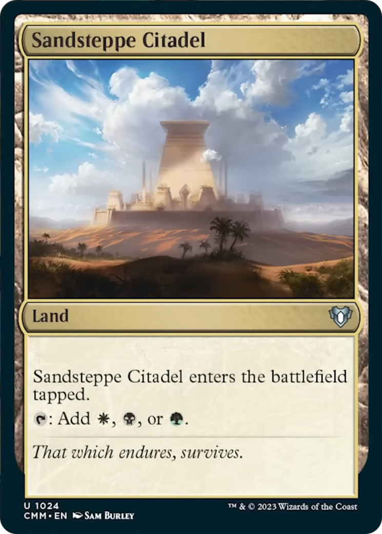 Sandsteppe Citadel [Commander Masters] | Devastation Store