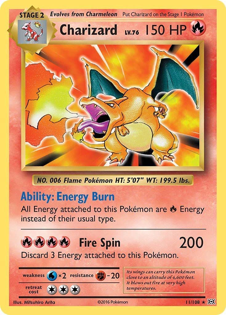 Charizard (11/108) [XY: Evolutions] | Devastation Store