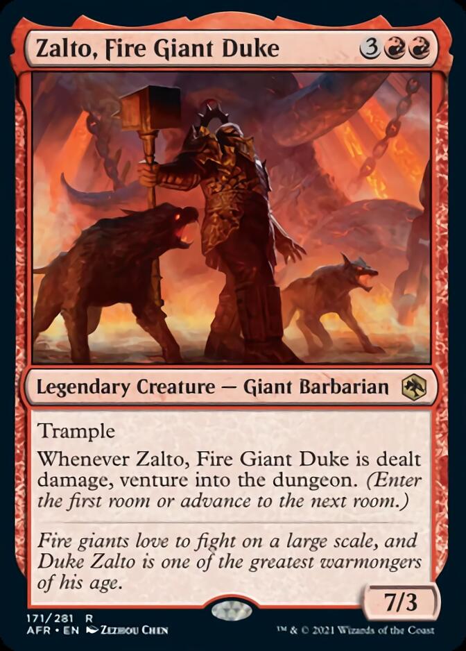 Zalto, Fire Giant Duke [Dungeons & Dragons: Adventures in the Forgotten Realms] | Devastation Store