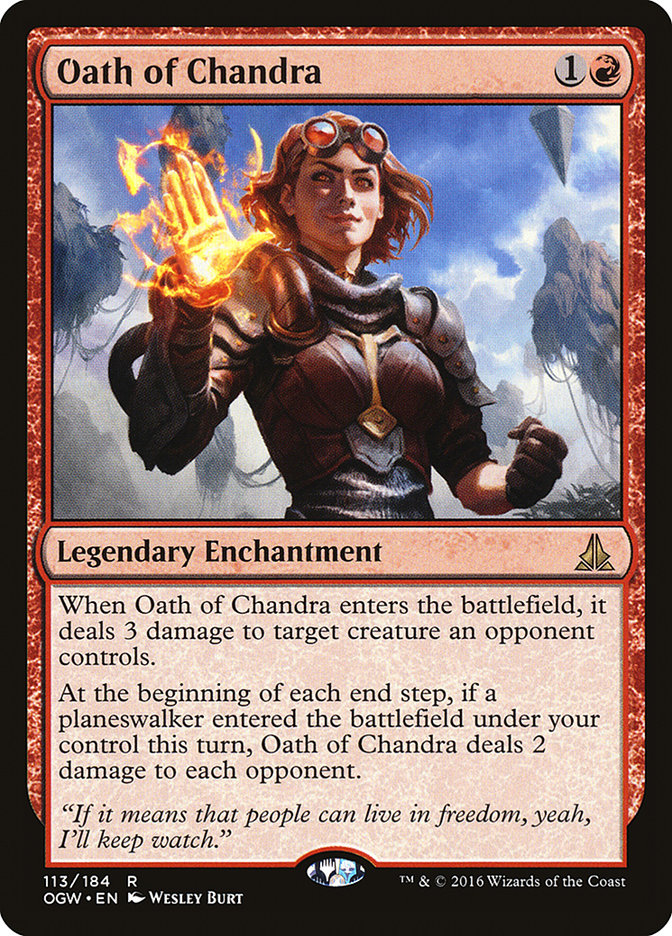 Oath of Chandra [Oath of the Gatewatch] | Devastation Store