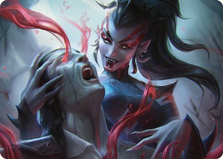 Exsanguinate Art Card [Commander Masters Art Series] | Devastation Store