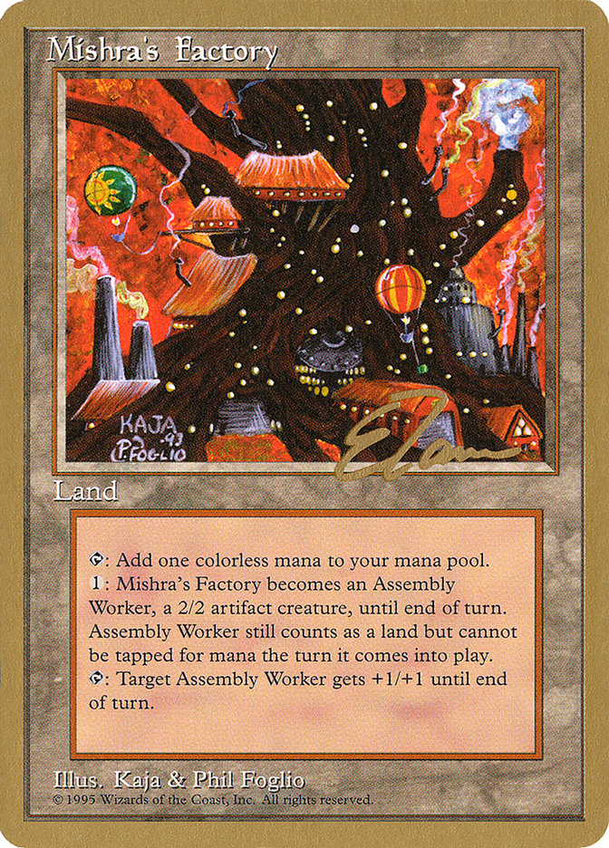 Mishra's Factory (Eric Tam) [Pro Tour Collector Set] | Devastation Store