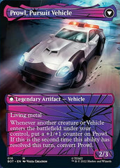 Prowl, Stoic Strategist // Prowl, Pursuit Vehicle (Shattered Glass) [Transformers] | Devastation Store