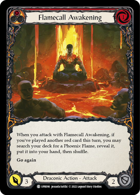 Flamecall Awakening [UPR096] (Uprising) | Devastation Store