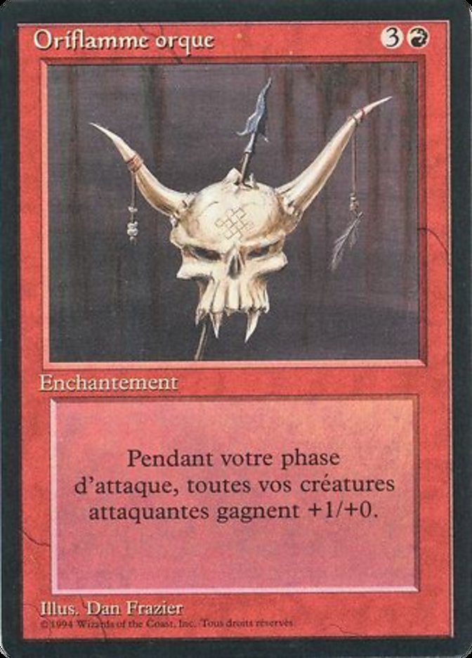 Orcish Oriflamme [Foreign Black Border] | Devastation Store