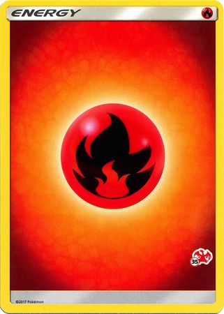 Fire Energy (Charizard Stamp #35) [Battle Academy 2020] | Devastation Store