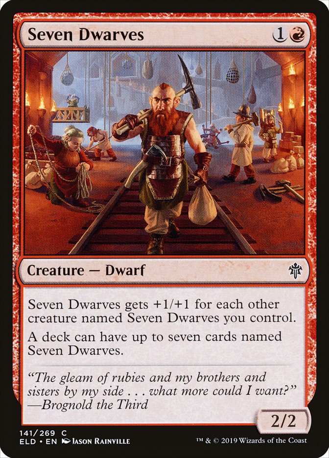 Seven Dwarves [Throne of Eldraine] | Devastation Store