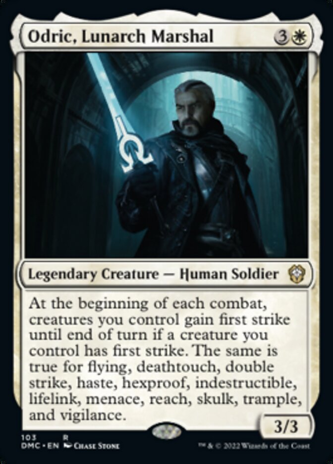 Odric, Lunarch Marshal [Dominaria United Commander] | Devastation Store