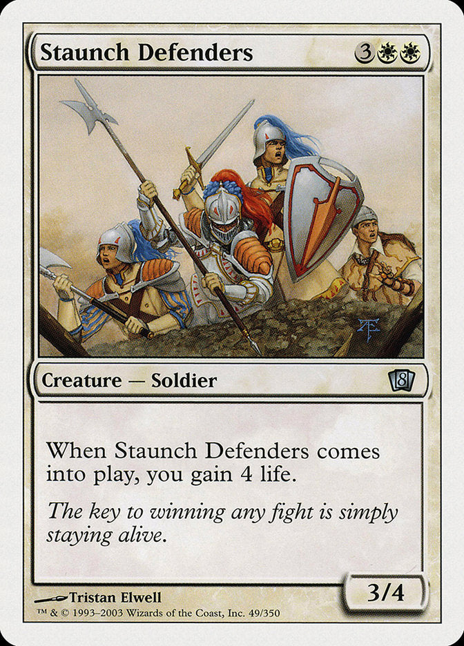 Staunch Defenders [Eighth Edition] - Devastation Store | Devastation Store