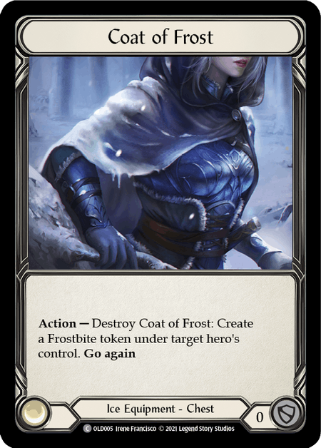 Coat of Frost [OLD005] (Tales of Aria Oldhim Blitz Deck)  1st Edition Normal | Devastation Store