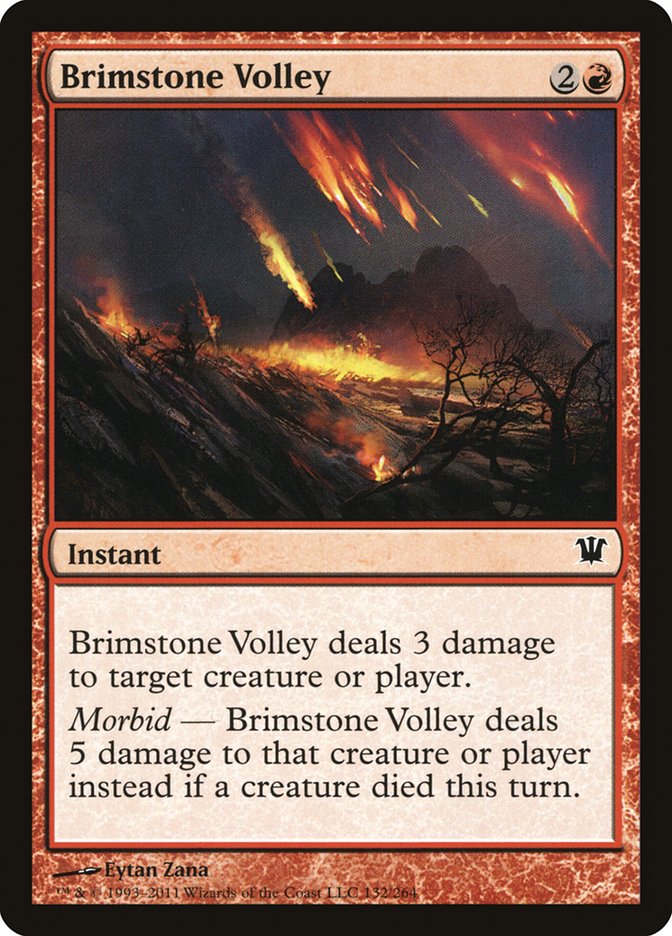 Brimstone Volley [Innistrad] - Devastation Store | Devastation Store