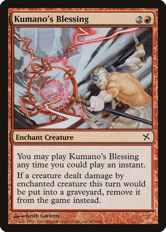 Kumano's Blessing [Betrayers of Kamigawa] - Devastation Store | Devastation Store