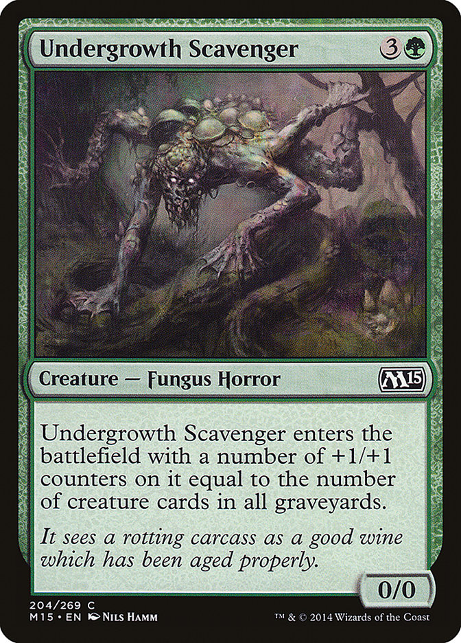 Undergrowth Scavenger [Magic 2015] - Devastation Store | Devastation Store