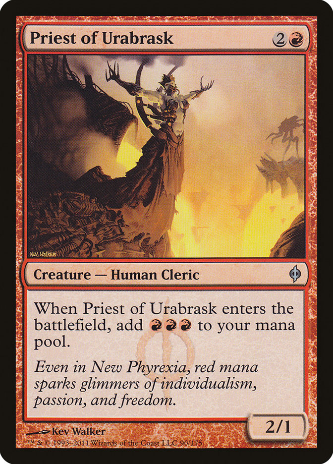 Priest of Urabrask [New Phyrexia] | Devastation Store