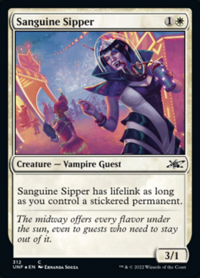 Sanguine Sipper (Galaxy Foil) [Unfinity] | Devastation Store