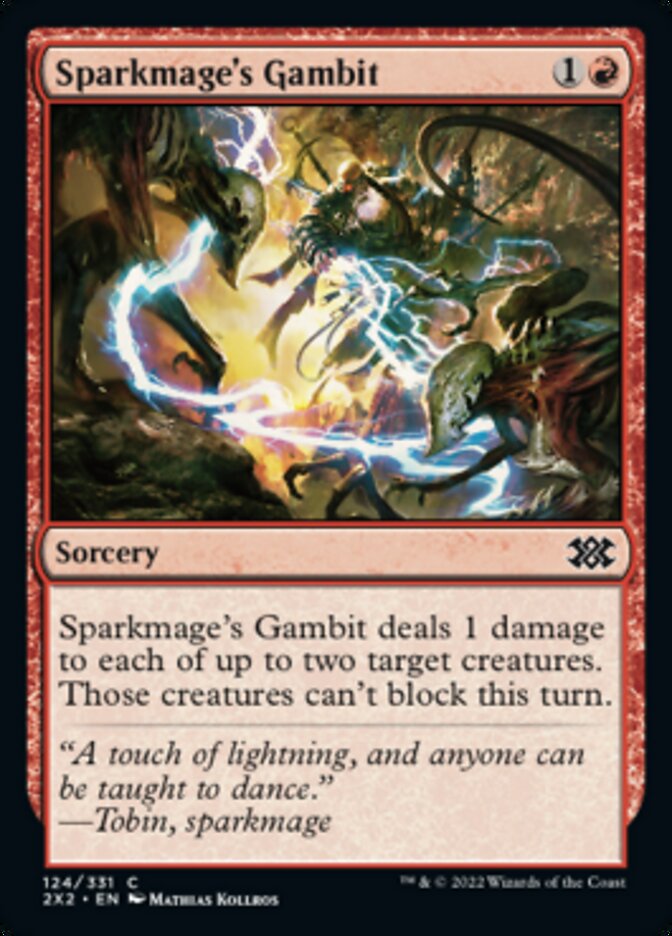 Sparkmage's Gambit [Double Masters 2022] | Devastation Store