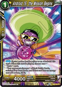 Android 15, the Mission Begins (EB1-41) [Battle Evolution Booster] | Devastation Store