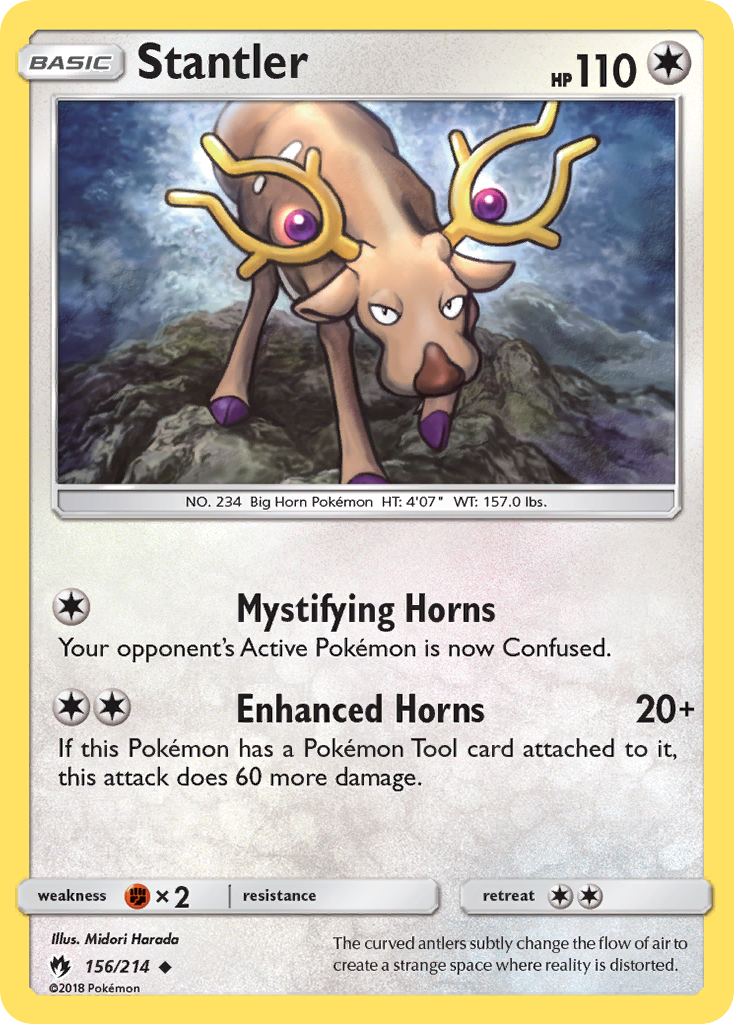 Stantler (156/214) [Sun & Moon: Lost Thunder] | Devastation Store