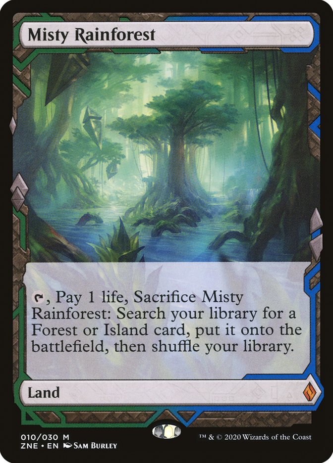 Misty Rainforest (Expeditions) [Zendikar Rising Expeditions] | Devastation Store