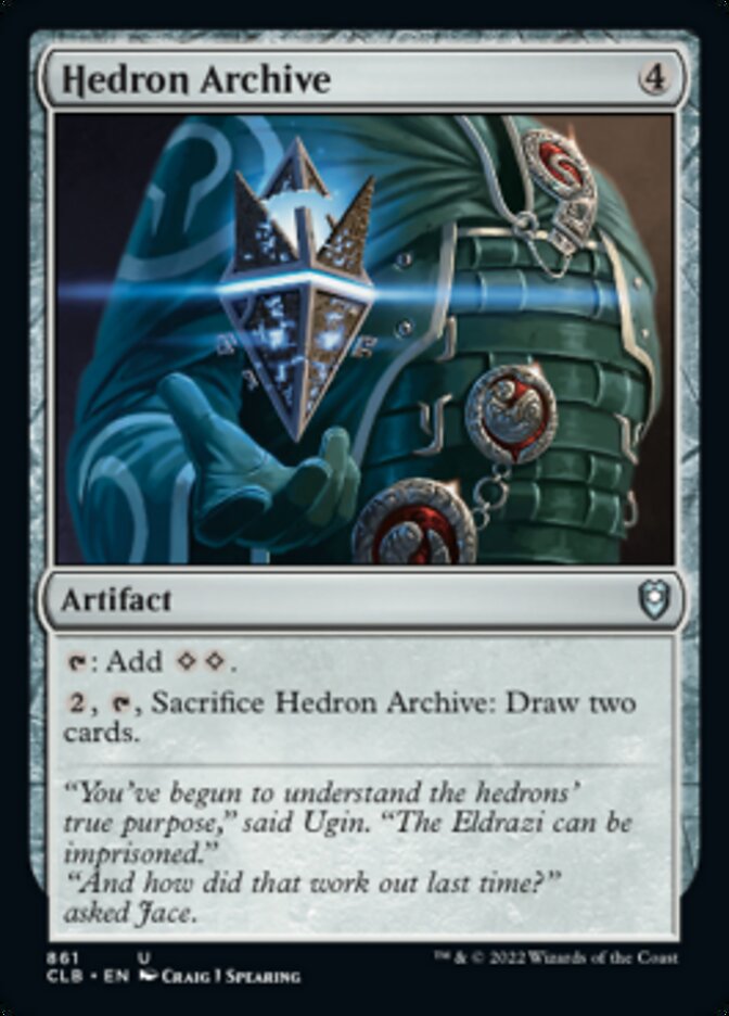 Hedron Archive [Commander Legends: Battle for Baldur's Gate] | Devastation Store