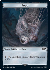 Food (11) // Tentacle Double-Sided Token [The Lord of the Rings: Tales of Middle-Earth Tokens] | Devastation Store