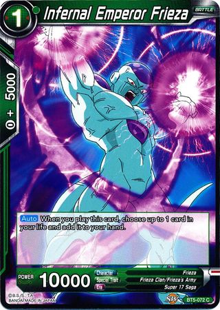 Infernal Emperor Frieza (BT5-072) [Miraculous Revival] | Devastation Store