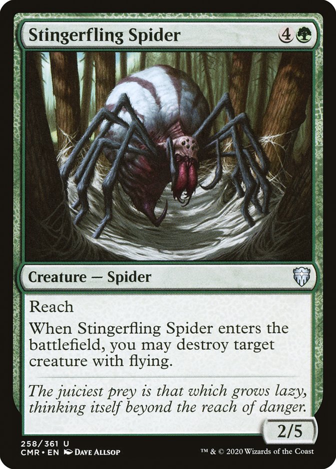Stingerfling Spider [Commander Legends] | Devastation Store