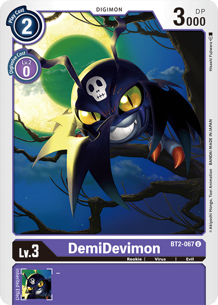 DemiDevimon [BT2-067] [Release Special Booster Ver.1.0] | Devastation Store