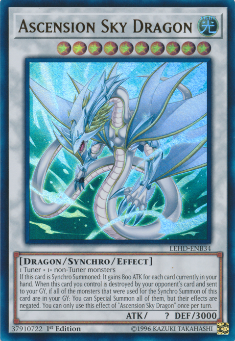 Ascension Sky Dragon [LEHD-ENB34] Ultra Rare | Devastation Store