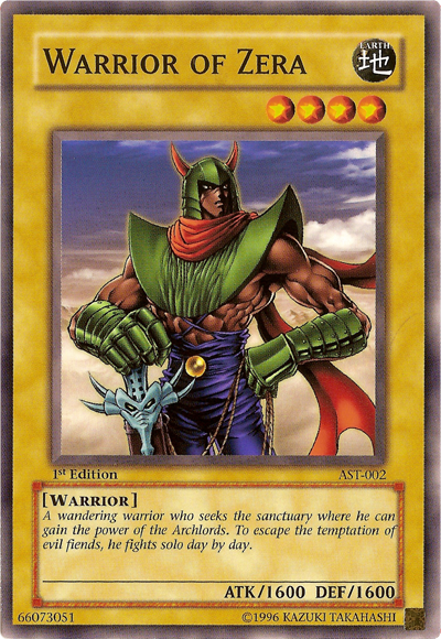 Warrior of Zera [AST-002] Common | Devastation Store