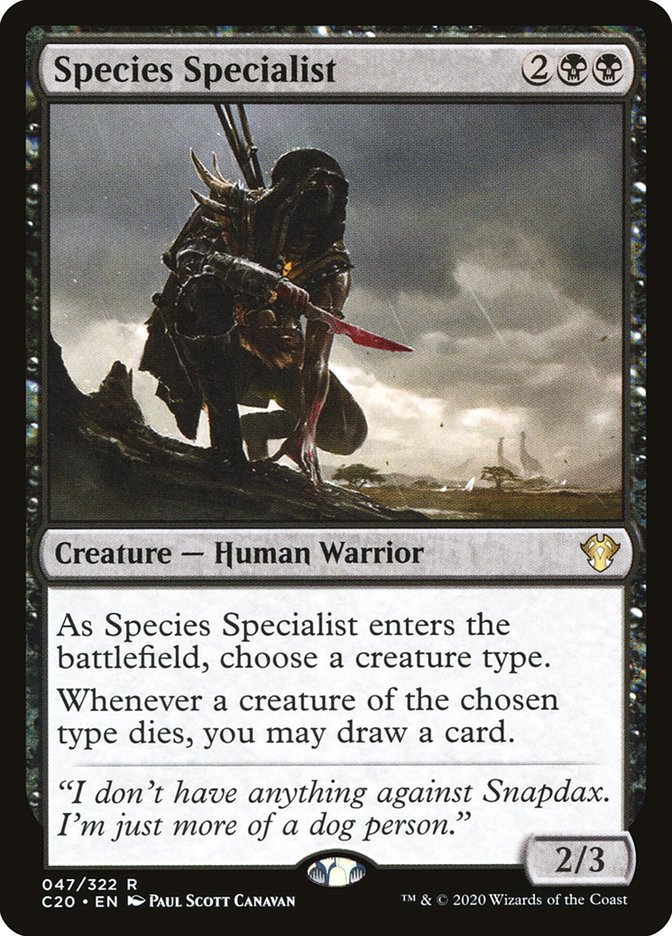 Species Specialist [Commander 2020] | Devastation Store