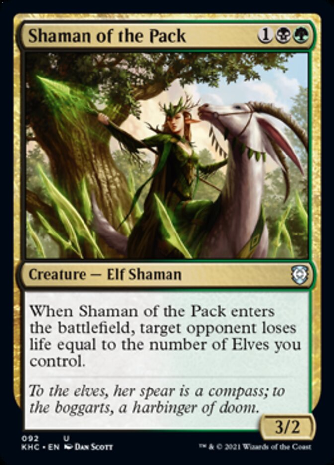 Shaman of the Pack [Kaldheim Commander] | Devastation Store