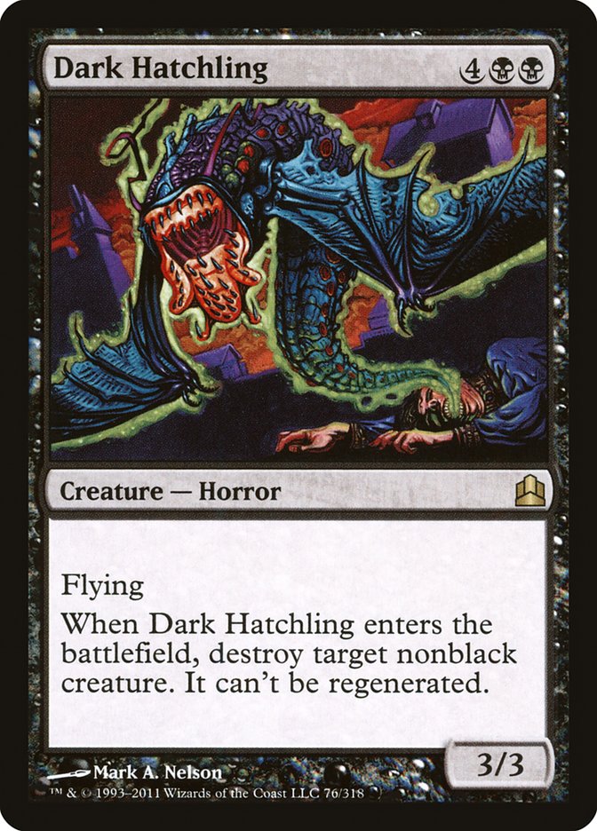 Dark Hatchling [Commander 2011] | Devastation Store