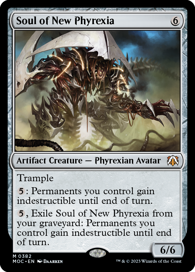 Soul of New Phyrexia [March of the Machine Commander] | Devastation Store