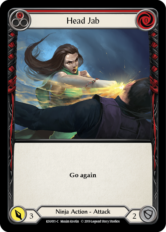 Head Jab (Red) [KSU011-C] Normal - Devastation Store | Devastation Store