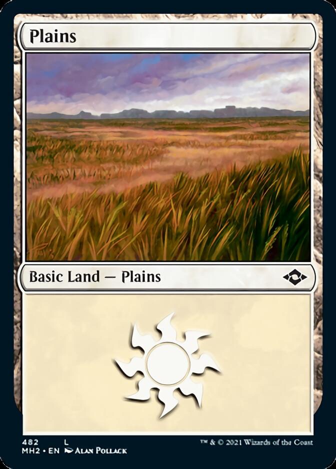 Plains (482) (Foil Etched) [Modern Horizons 2] | Devastation Store