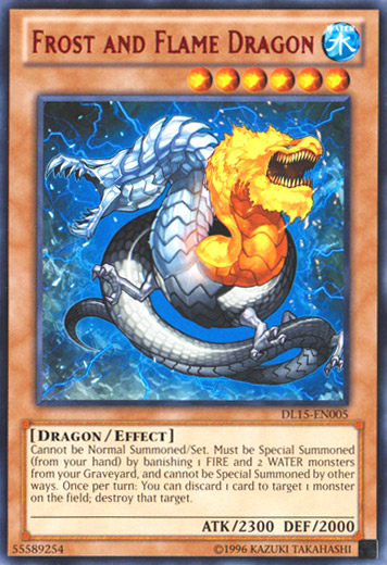 Frost and Flame Dragon (Red) [DL15-EN005] Rare | Devastation Store
