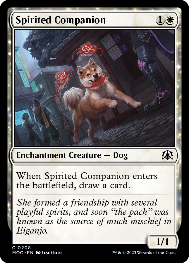 Spirited Companion [March of the Machine Commander] | Devastation Store