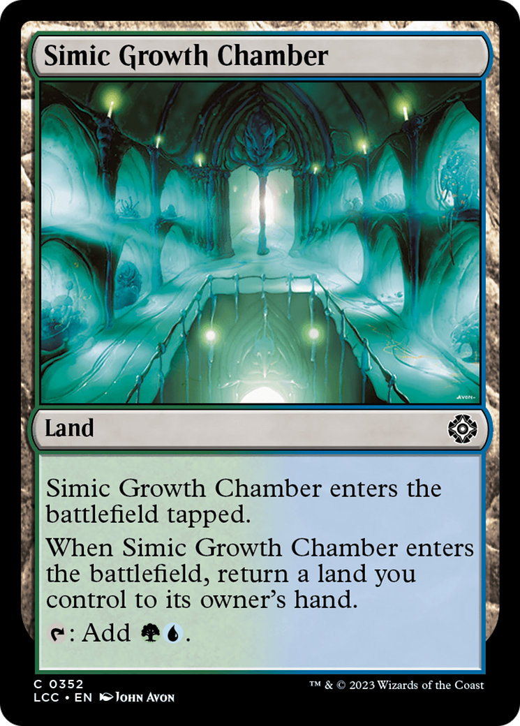 Simic Growth Chamber [The Lost Caverns of Ixalan Commander] | Devastation Store