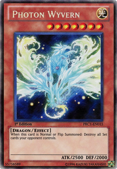 Photon Wyvern [PRC1-EN015] Secret Rare | Devastation Store