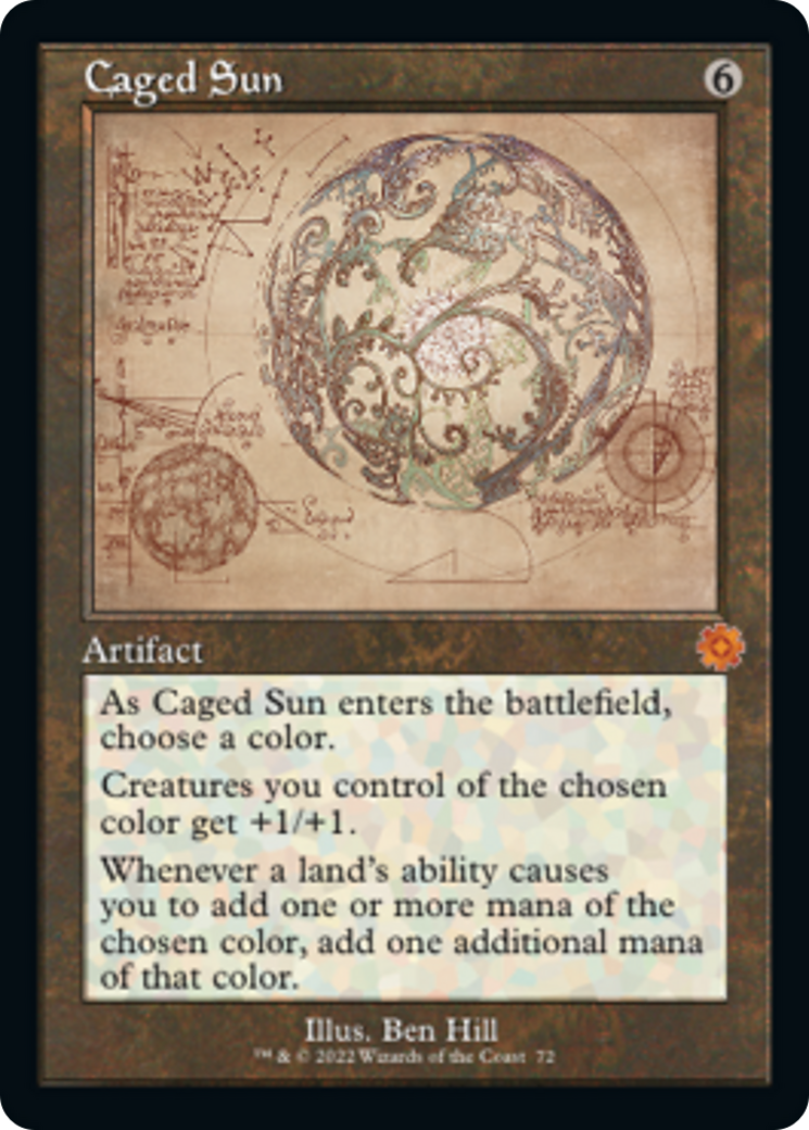 Caged Sun (Retro Schematic) [The Brothers' War Retro Artifacts] | Devastation Store