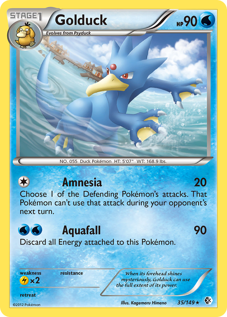 Golduck (35/149) [Black & White: Boundaries Crossed] | Devastation Store