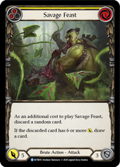 Savage Feast (Yellow) [WTR015] Unlimited Edition Normal - Devastation Store | Devastation Store