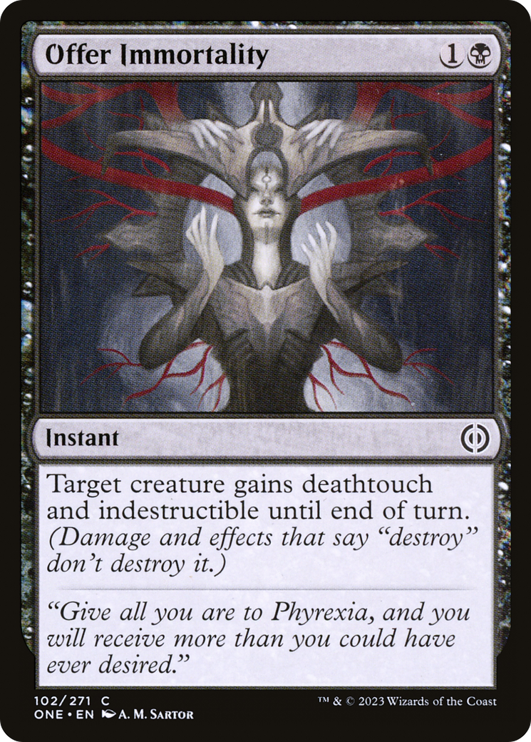 Offer Immortality [Phyrexia: All Will Be One] | Devastation Store