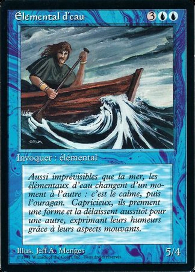 Water Elemental [Foreign Black Border] | Devastation Store