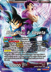 Son Goku & Vegeta // SS4 Son Goku & SS4 Vegeta, In It Together (BT18-001) [Dawn of the Z-Legends Prerelease Promos] | Devastation Store