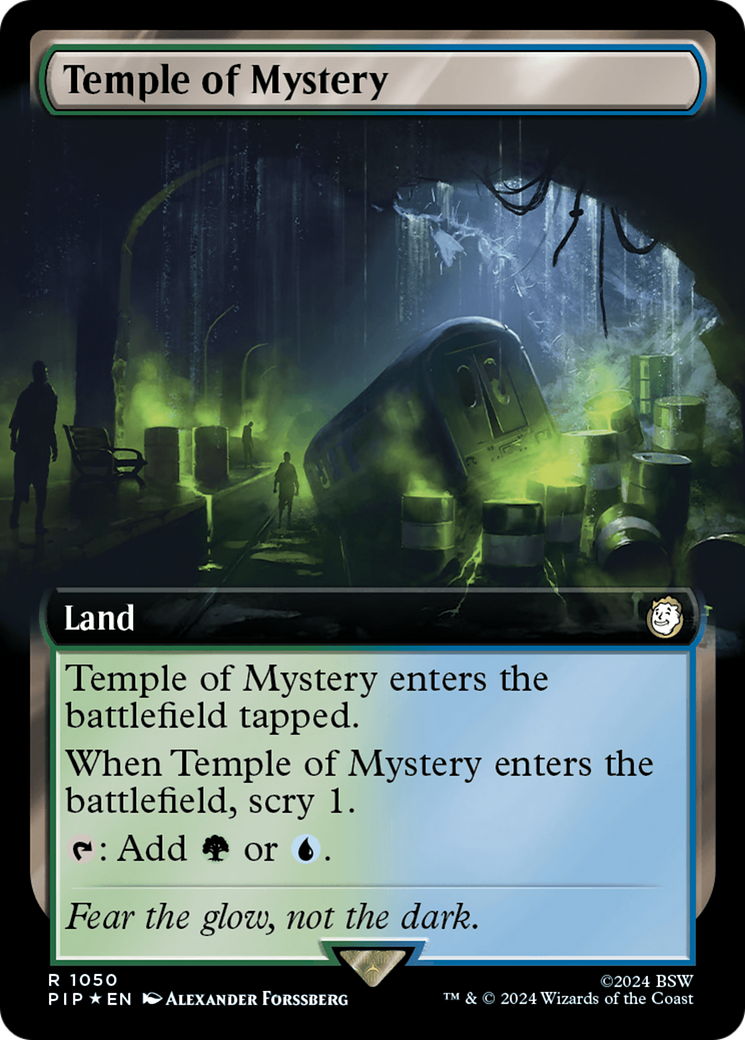 Temple of Mystery (Extended Art) (Surge Foil) [Fallout] | Devastation Store